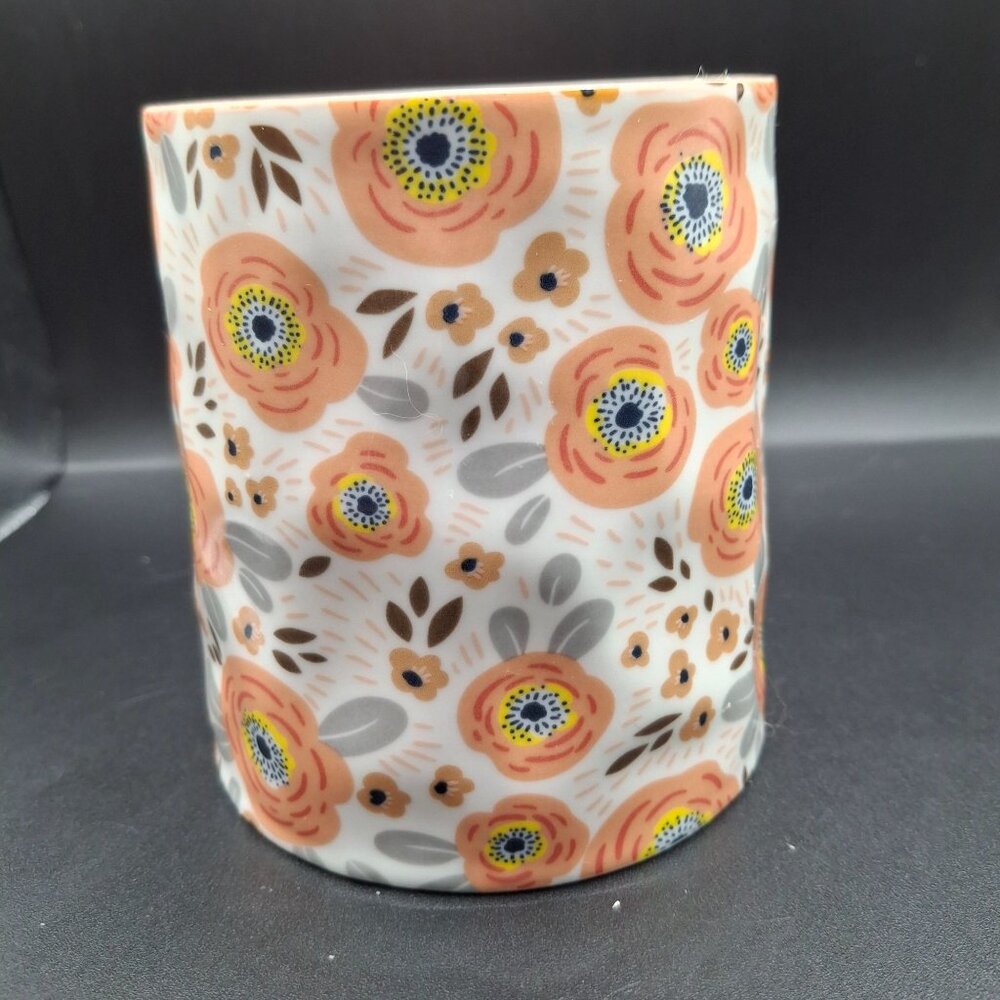Floral Ceramic Mug By Bella Dimpled Floral Collection 10 Strawberry Street - Picture 4 of 6